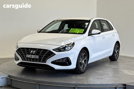 White 2022 Hyundai I30 Hatchback Active