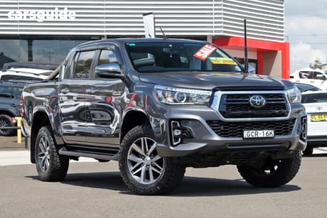 Grey 2019 Toyota Hilux Double Cab Pick Up Sr5 (4X4)