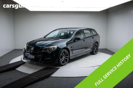 Green 2016 Holden Commodore Sportswagon Ss Black Pack