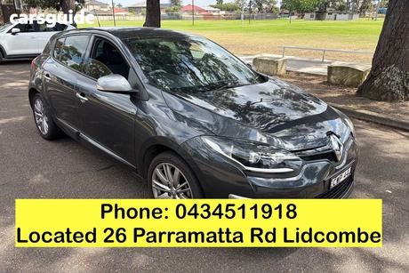 Grey 2014 Renault Megane Hatchback Gt-Line