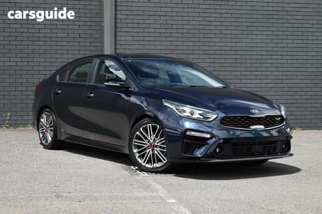Blue 2019 Kia Cerato Sedan Gt Safety Pack