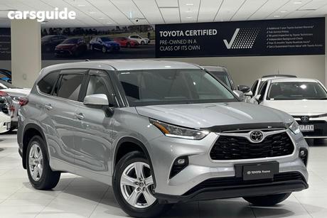 Silver 2023 Toyota Kluger Wagon Gx Awd