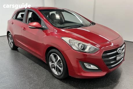 Red 2015 Hyundai I30 Hatchback Active X