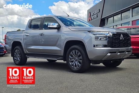 Silver 2024 Mitsubishi Triton Double Cab Pick Up Gls (4X4)
