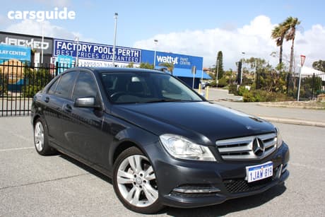 Grey 2013 Mercedes-Benz C200 Sedan Avantgarde Be