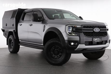Silver 2022 Ford Ranger Double Cab Pick Up Sport 3.0 (4X4)