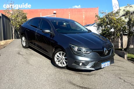 Grey 2017 Renault Megane Sedan Zen