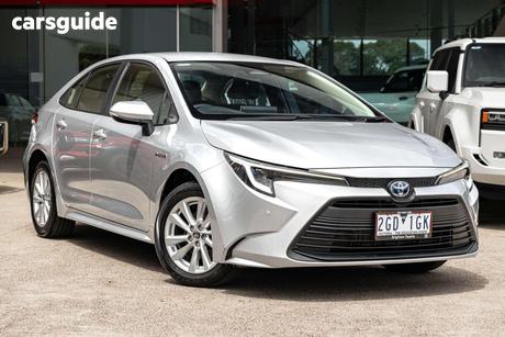 Silver 2024 Toyota Corolla Hatchback Ascent Sport Hybrid