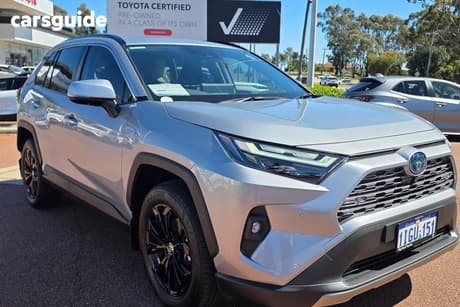 Silver 2024 Toyota RAV4 Wagon Cruiser (Awd) Hybrid