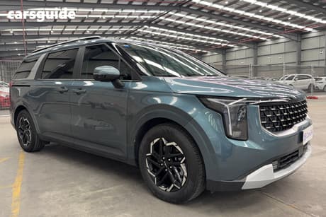 Blue 2024 Kia Carnival Wagon Sport+