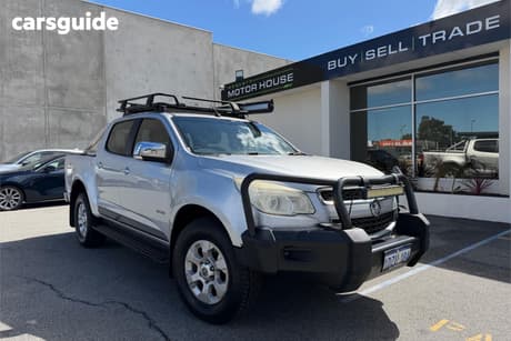 Silver 2012 Holden Colorado Crew Cab Pickup Ltz (4X4)