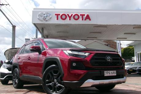 Red 2023 Toyota RAV4 Wagon Edge (Awd)