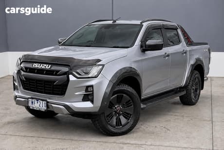 Silver 2022 Isuzu D-MAX Crew Cab Utility X-Terrain (4X4)
