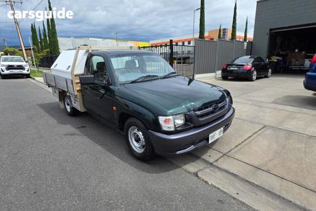 Green 2002 Toyota Hilux Cab Chassis