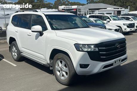 White 2023 Toyota Landcruiser Wagon Lc300 Gxl (4X4)