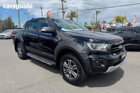 Black 2022 Ford Ranger Double Cab Pick Up Wildtrak 3.2 (4X4)