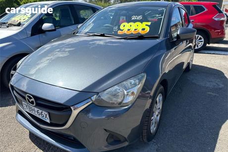 Grey 2015 Mazda 2 Hatchback Neo