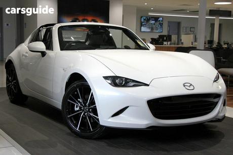 White 2026 Mazda MX-5 Convertible G20 Rf Gt