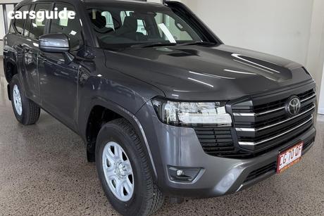 Grey 2026 Toyota Landcruiser SUV