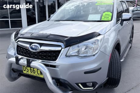 Silver 2014 Subaru Forester Wagon 2.5I Luxury Limited Edition