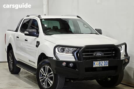 White 2022 Ford Ranger Double Cab Pick Up Wildtrak 3.2 (4X4)