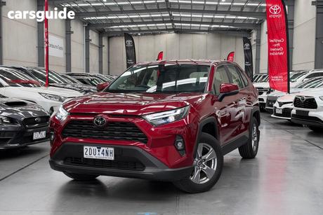 Red 2025 Toyota RAV4 Wagon Gx (2Wd) Hybrid
