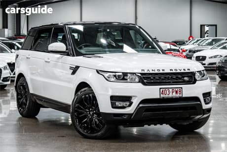White 2016 Land Rover Range Rover Sport Wagon 3.0 Tdv6 Se