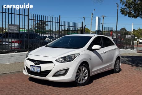 White 2012 Hyundai I30 Hatchback Active