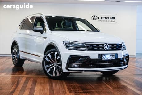 White 2019 Volkswagen Tiguan Wagon Allspace 162 Tsi Highline