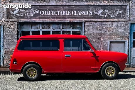 Red 1978 Leyland Mini Wagon