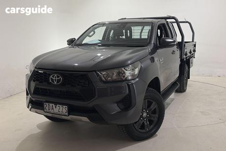Grey 2025 Toyota Hilux X Cab Cab Chassis Sr (4X4)