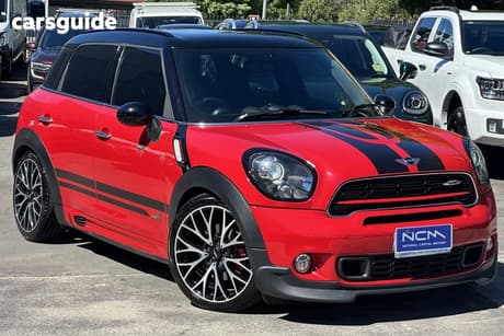 Red 2015 Mini Countryman Wagon Cooper Jcw All4