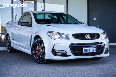 White 2017 Holden UTE Utility Ss-V Redline