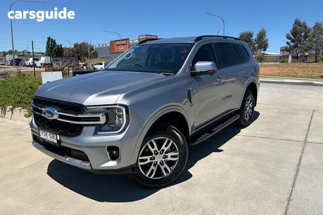 Silver 2024 Ford Everest Wagon Trend (4Wd)