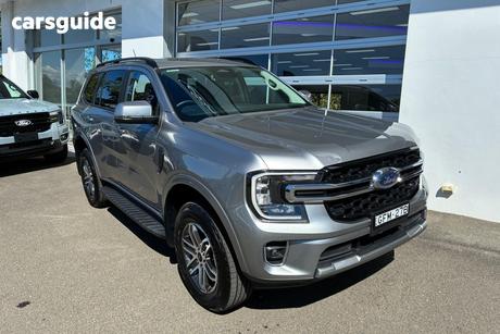 Silver 2025 Ford Everest Wagon Trend (4Wd)