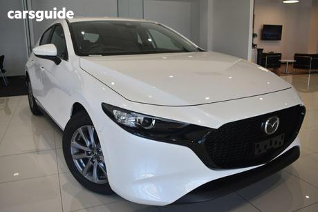 White 2026 Mazda Mazda3 Hatchback G20 Pure
