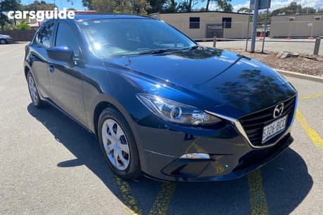 Blue 2014 Mazda 3 Hatchback Neo