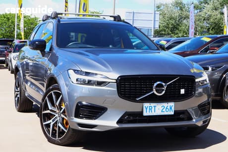 Grey 2021 Volvo XC60 Wagon T8 Phev Polestar (Awd)