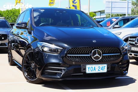 Black 2020 Mercedes-Benz B180 Hatchback