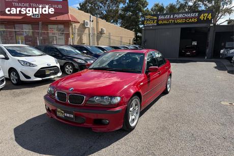 Red 2004 BMW 318I Sedan 18I