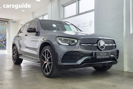 Grey 2021 Mercedes-Benz GLC300 Wagon E 4Matic Phev