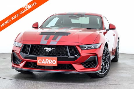 Red 2025 Ford Mustang Fastback Gt 5.0 V8