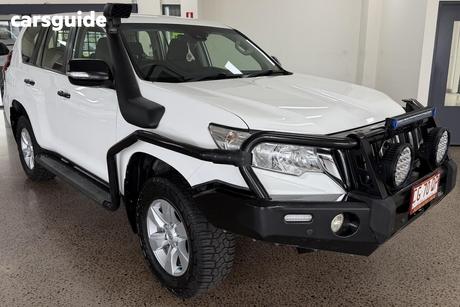 White 2023 Toyota Landcruiser Prado Wagon Gx 7 Seat