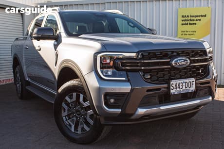 Silver 2025 Ford Ranger Double Cab Pick Up Phev Wildtrak (4X4)