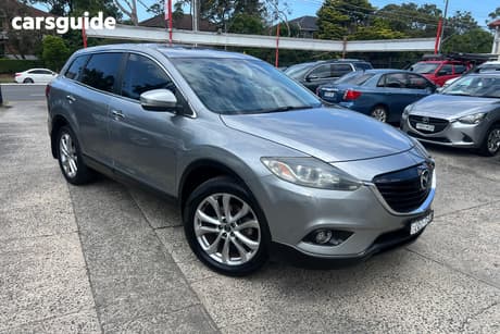 Silver 2012 Mazda CX-9 Wagon Luxury