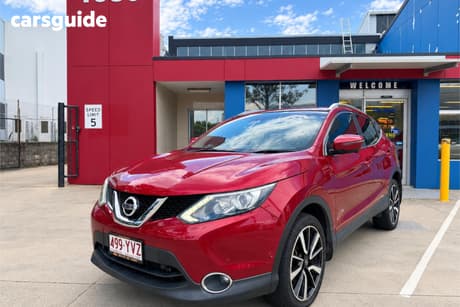 Red 2014 Nissan Qashqai Wagon Ti (4X2)