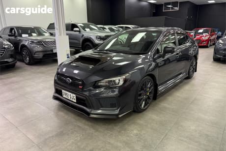 Grey 2018 Subaru WRX Sedan Sti Premium (Awd)