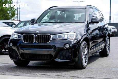 Black 2015 BMW X3 Wagon Xdrive 20I