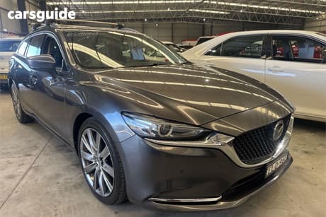 Grey 2020 Mazda 6 Wagon Gt
