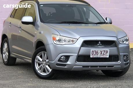 Silver 2010 Mitsubishi ASX Wagon Aspire (4Wd)